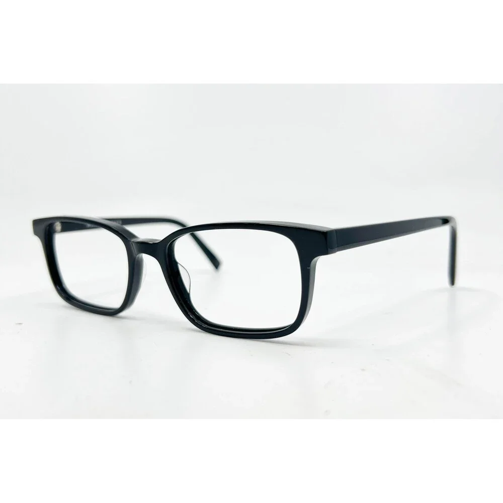 Warby Parker Crane 100 Eyeglasses Womens Black Square 52-18-145